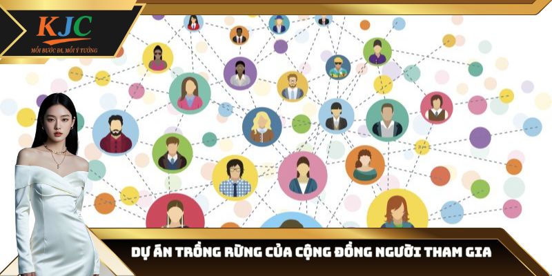 Dự án trồng rừng của cộng đồng người tham gia