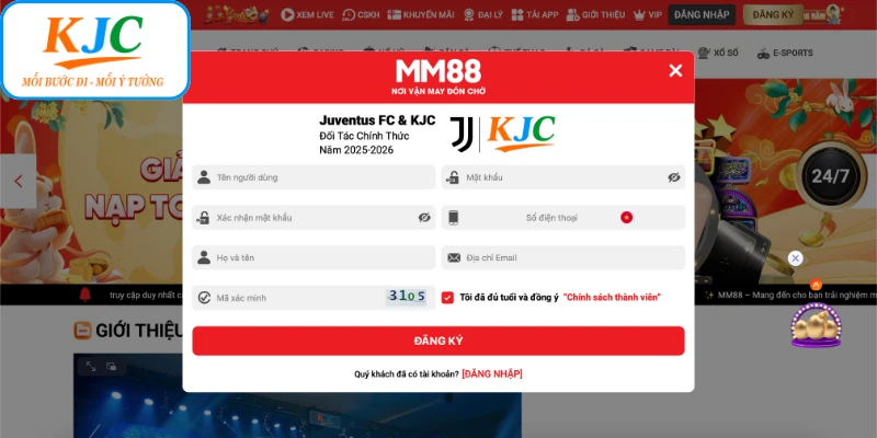 Các bước đăng ký MM88 nhanh gọn và an toàn