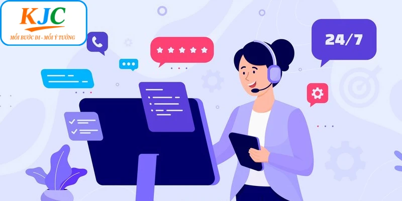 Nhân viên KJC phục vụ, hỗ trợ tận tâm và nhiệt tình