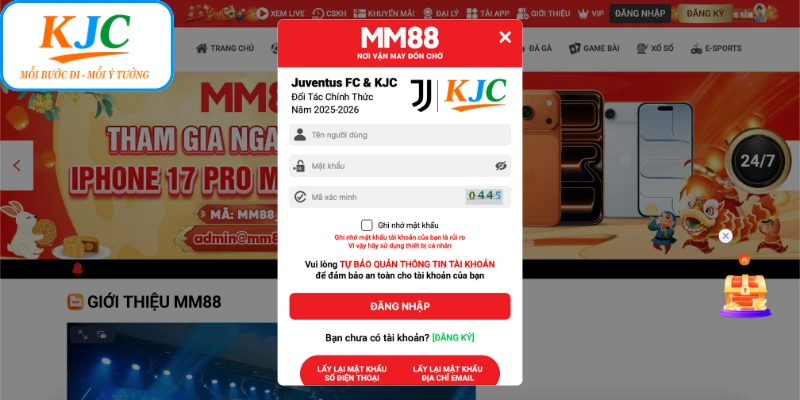 Quy trình đăng nhập MM88 và cách xử lý lỗi